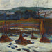 voorjaarsdooi - Henryk Uziembo — weergave van het kunstwerk