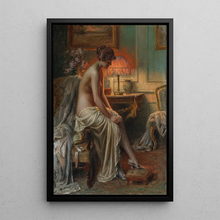 Delphin Enjolras - A lady in the boudoir.webp