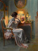 in het boudoir - Delphin Enjolras — weergave van het kunstwerk
