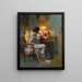 in het boudoir - Delphin Enjolras — ingelijst kunstwerk aan de muur