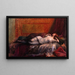 Odalisque - Delphin Enjolras — ingelijst kunstwerk aan de muur