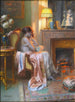 Pensief - Delphin Enjolras — weergave van het kunstwerk
