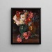 Bloemen - Demeter Koko — ingelijst kunstwerk aan de muur