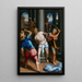 Christus aan de zuil - Denys Calvaert — ingelijst kunstwerk aan de muur
