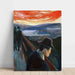 Reproductie van het schilderij Wanhoop - Edvard Munch