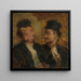 Twee advocaten - Honoré Daumier — ingelijst kunstwerk aan de muur