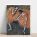 Reproductie van het schilderij Twee dansers - Edgar Degas