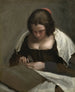 La Couturière - Diego Velázquez — weergave van het kunstwerk