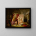 De Drie Gratiën - Dietrich Wilhelm Lindau — ingelijst kunstwerk aan de muur