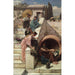 Reproductie van het schilderij Diogenes - John William Waterhouse