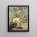 La Ville de Paris instruisant ses enfants - Diogène Maillart — framed artwork on a wall