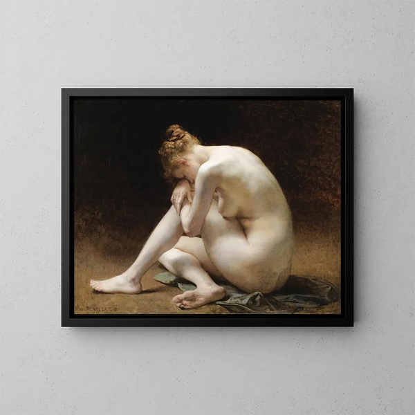 L'esclave - Diogène Maillart — ingelijst kunstwerk aan de muur