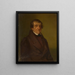 Portret van Johann Rombach - Dionys Ganter — ingelijst kunstwerk aan de muur