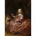Reproductie van het schilderij portret van Clara Alewijn - Dirck Dircksz van Santvoort