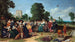 La Fête champêtre - Dirck Hals — weergave van het kunstwerk
