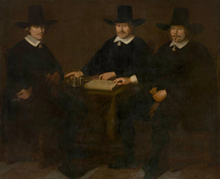Dirck Metius - Drie regenten van het Burgerweeshuis te Alkmaar.webp