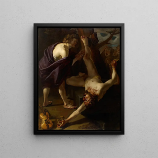 Dirck Van Baburen - Apollo Flaying Marsyas.webp