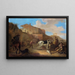 The hunting party - Dirk Stoop — framed artwork on a wall