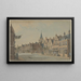 The Bridge of Woerden - Dirk Verrijk — framed artwork on a wall