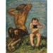 Reproduction of the painting Dissonanz - Franz von Stuck