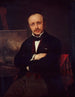 Portret van de schilder Anton Melbye - Ditlev Blunck — weergave van het kunstwerk