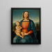 De Maagd met Kind - Ditlev Blunck — ingelijst kunstwerk aan de muur