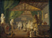 Bezoek van paus Leo XII aan de ateliers van Thorvaldsen op het Piazza Barberini, 18 oktober 1896 - Ditlev Martens — weergave van het kunstwerk