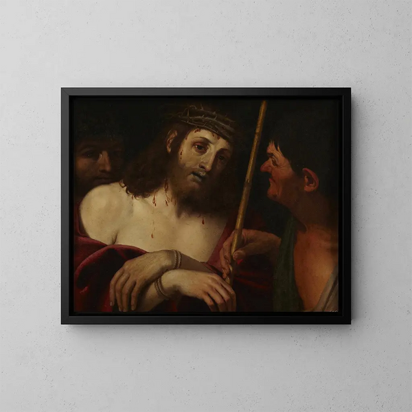 De spot van Christus - Domenichino — ingelijst kunstwerk aan de muur