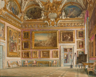 Domenico Caligo - Interior of Palazzo Pitti in Florence Sala di Saturno.webp