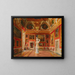 Zaal van Jupiter in het Pitti-paleis in Florence - Domenico Caligo — ingelijst kunstwerk aan de muur