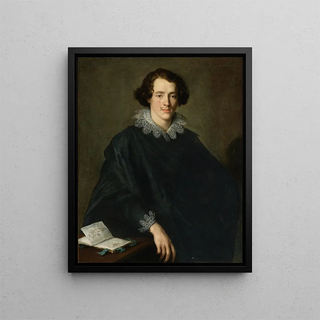 Domenico Fiasella - Genoa Portrait Of A Young Man With A Sketchbook.webp