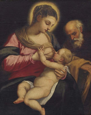 Domenico Tintoretto - Holy Family.webp