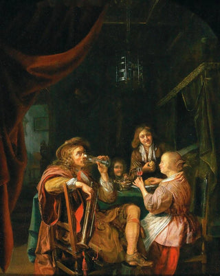 Domenicus van Tol - An Elegant Company In An Interior.webp