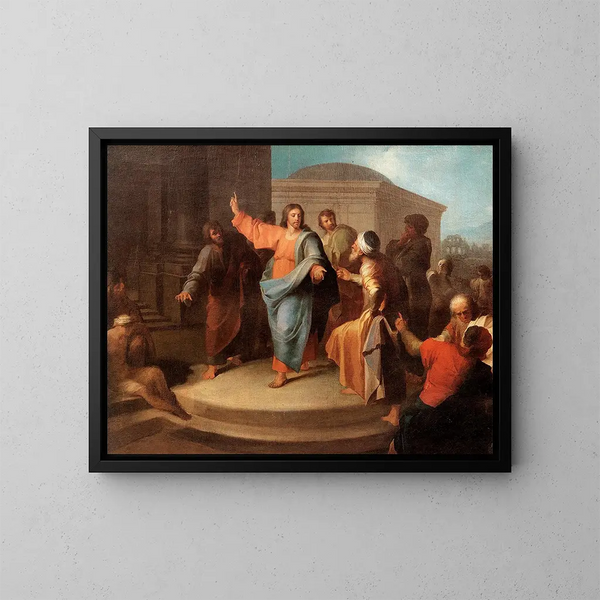 Monnaie de César - Domingos Sequeira — ingelijst kunstwerk aan de muur