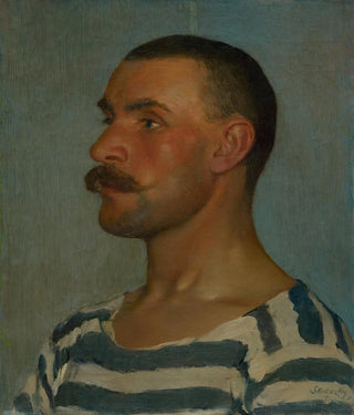 Dominik Skuteck - Head Study of a Gondolier.webp