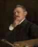 Zelfportret - Dominik Skutecký — weergave van het kunstwerk