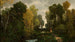 Bos bij Fontainebleau - Dominique Adolphe Grenet de Joigny — weergave van het kunstwerk