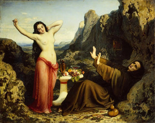 Dominique Louis Papety - The Temptation of Saint Hilarion.webp