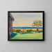 Landschap van Bretagne - Donald Shaw MacLaughlan — ingelijst kunstwerk aan de muur
