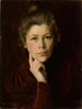 Zelfportret - Dora Wahlroos — weergave van het kunstwerk