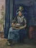a Dutch woman sitting - Dorothea Adelheid Dreier — artwork view
