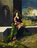 Sainte Lucrèce - Dosso Dossi — weergave van het kunstwerk