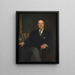 Al Smith, governor of New York - Douglas Volk — framed artwork on a wall