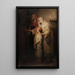 La prière ou Le pèlerin - Désiré François Laugée — framed artwork on a wall