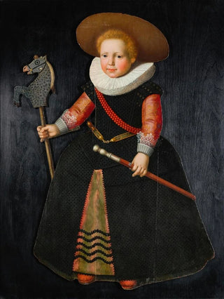 Dutch School - A Portrait Of A Young Boy.webp