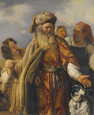 Dutch School - An Old Testament Scene.webp