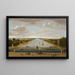 L'Amstel from the Hogesluis southward - Dutch School — framed artwork on a wall