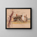 Bureau de poste de Williamsburg - Dwight Williams — ingelijst kunstwerk aan de muur