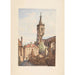 Reproduction of the painting Cambrai The cathedral - E. Tatin