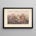 Montdidier Painting, general view - E. Tatin — framed artwork on a wall